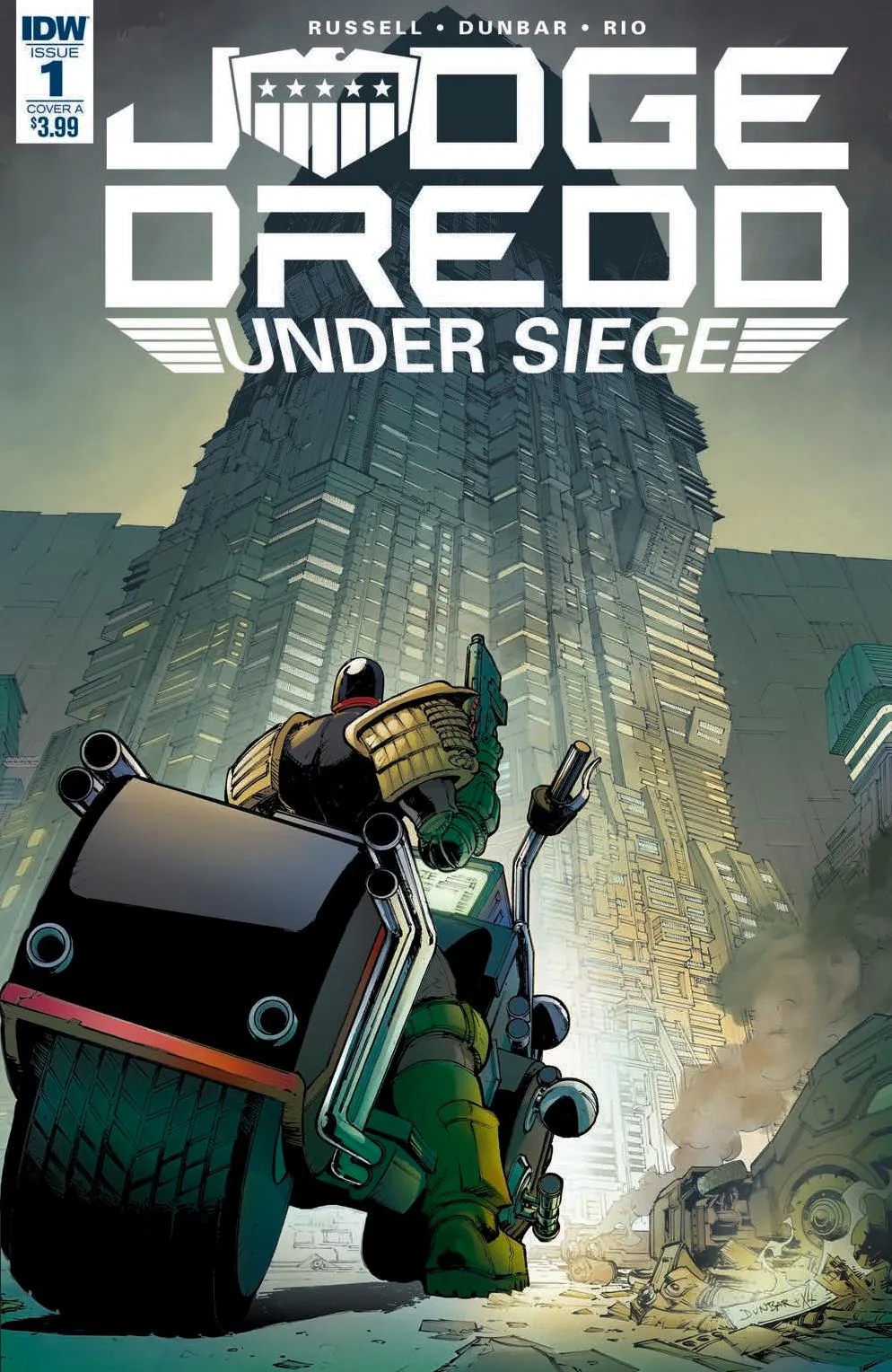 cover of 'Judge Dredd: Under Siege' no. 1